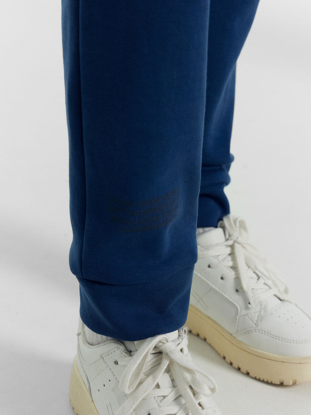 Брюки для мальчиков серо-синие с печатью - Mark formelle фото 6