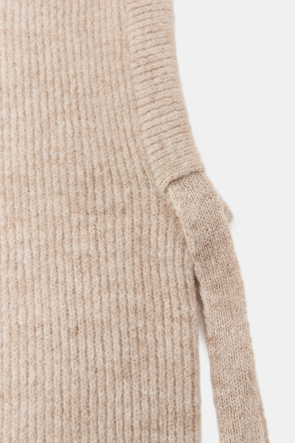 RIBBED KNIT HOOD - Zara фото 2