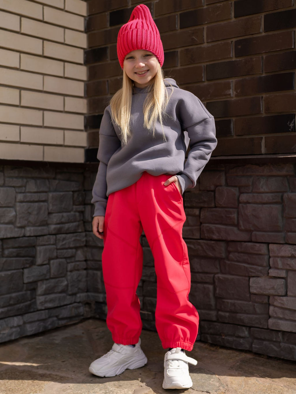 Брюки из мембраны на флисе