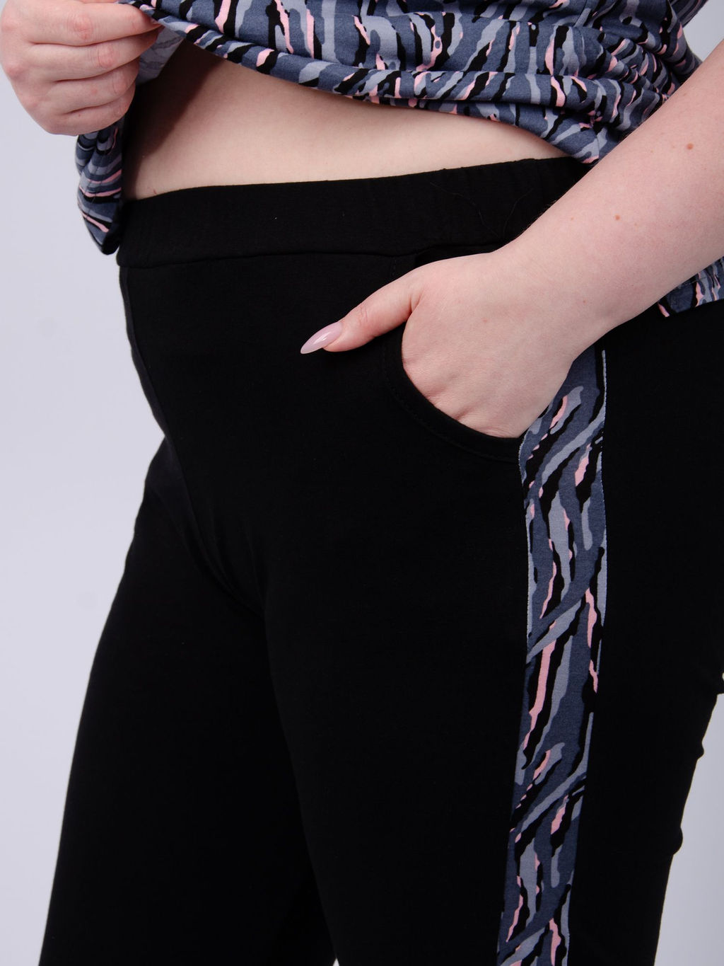 Костюм "Даниэла" серый, трикотаж (М)