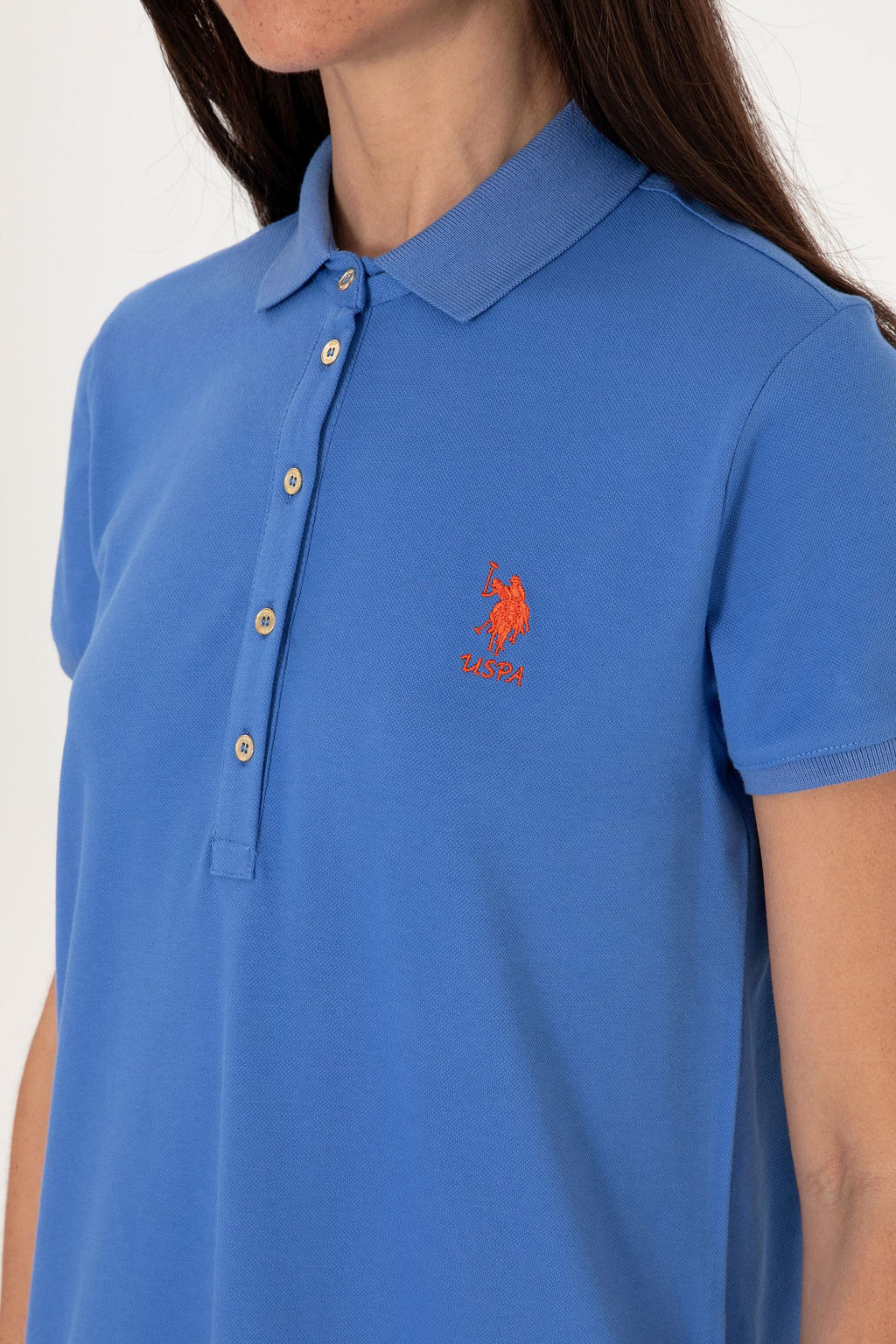 Kad_n _ndigo _rme Elbise - U.s. polo assn фото 6