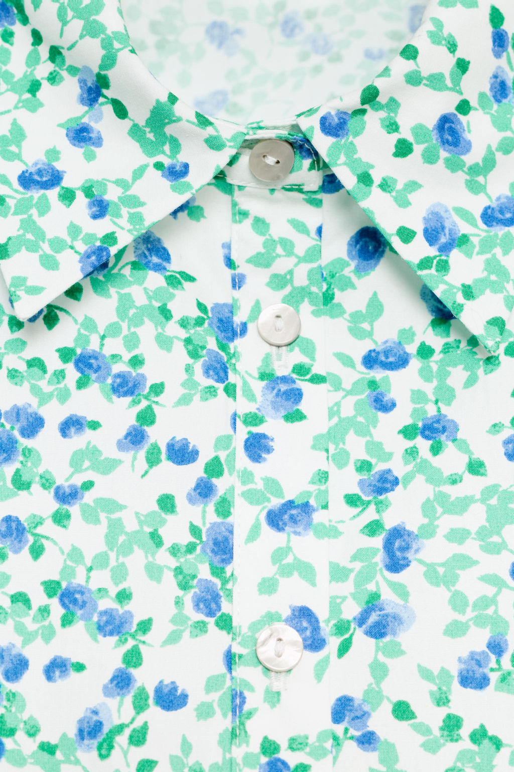 CAMISA HOMBRERAS ESTAMPADO FLORAL / Multicolor - Zara фото 7