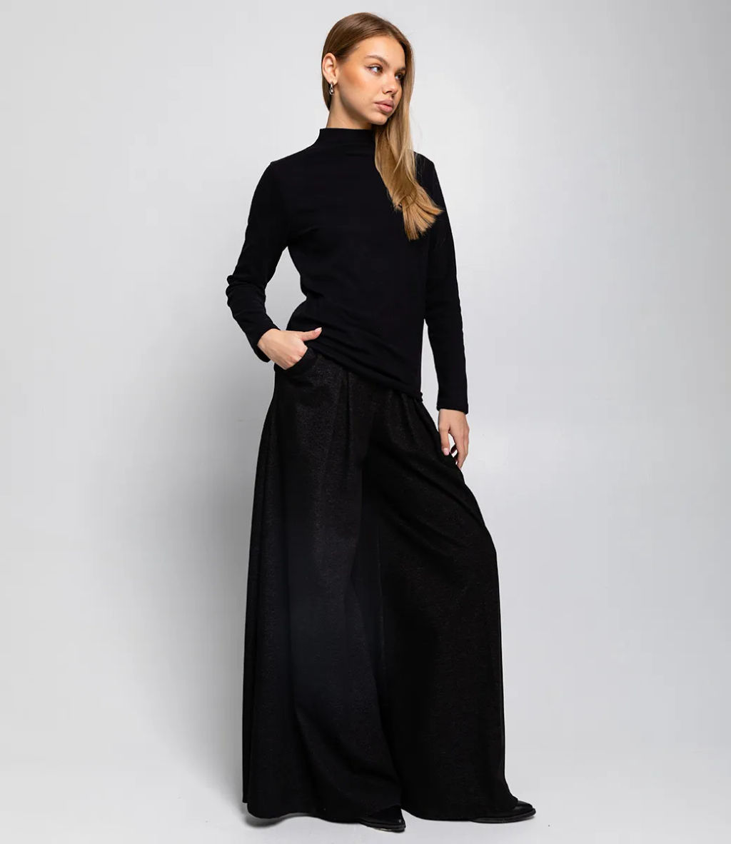 Водолазка #КТ1352 (1), чёрный