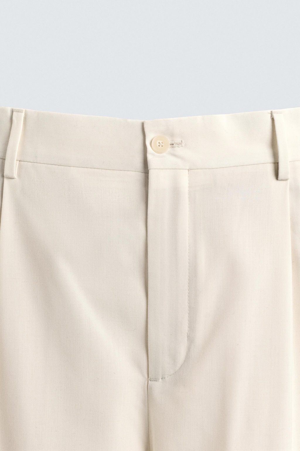 PLEATED WOOL BLEND TROUSERS - Zara фото 17