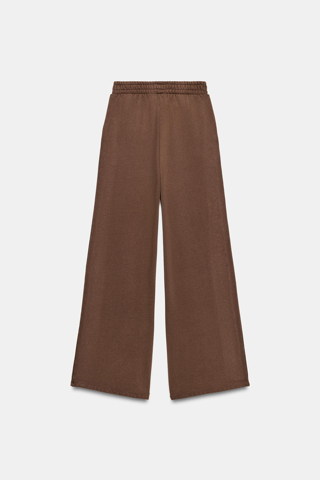 WASHED-EFFECT FLEECE TROUSERS WITH STUDS - Zara фото 2