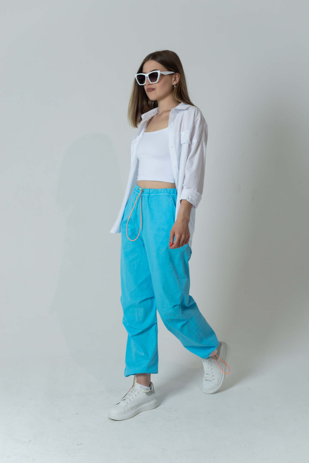 Брюки Дарио (ярко-голубой)