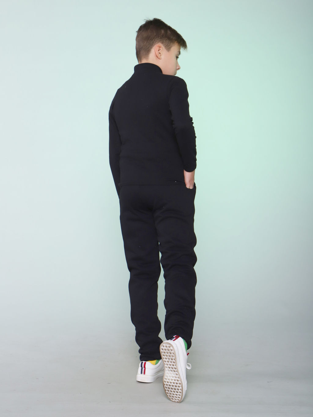 Джемпер Тайга черный Ладошки  фото 3