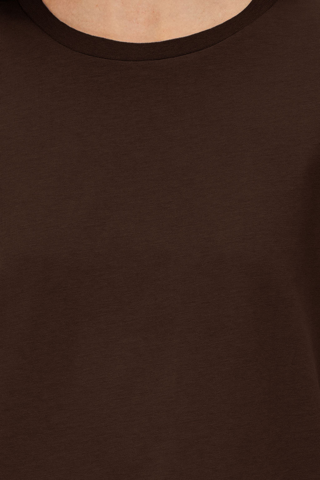 TRENDYOLMILLA Beyaz %100 Pamuk Regular/Normal Kal?p K?sa Kollu Basic Bisiklet Yaka Orme T-Shirt TWOSS23TS00000  фото 57