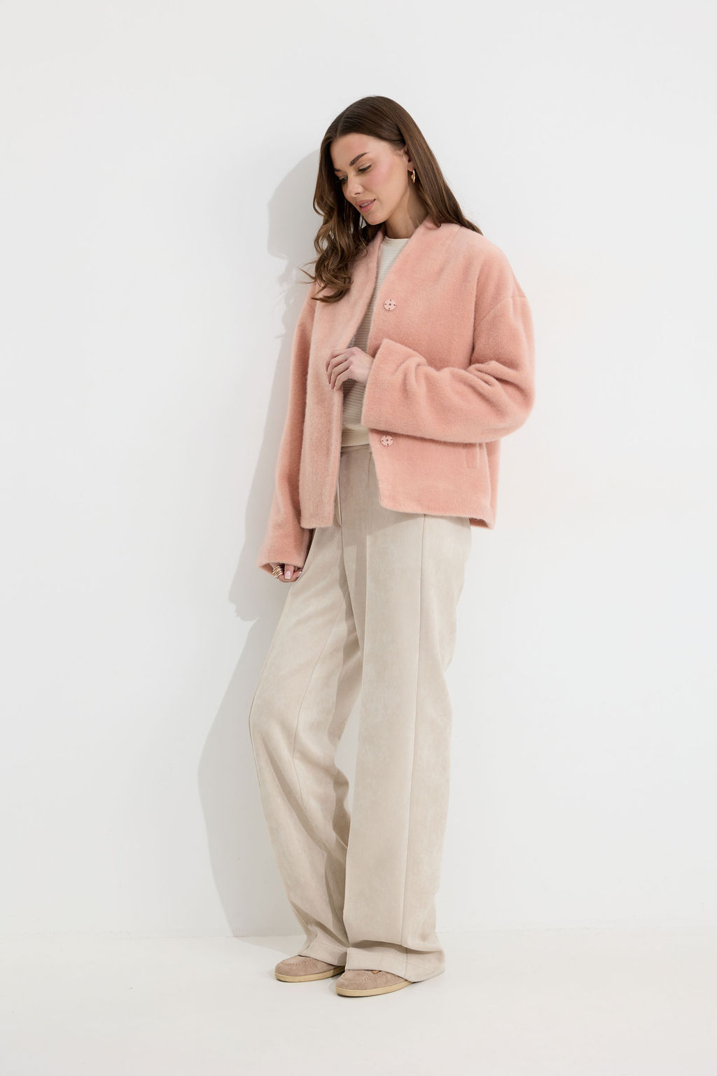 Жакет 4317 (персик) - Lyushe фото 3