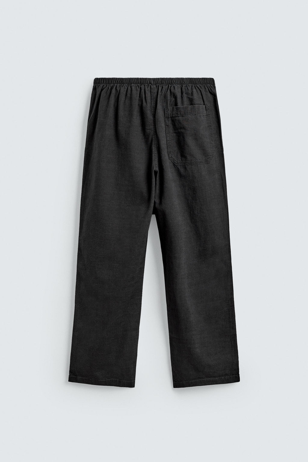 PANTAL?N CINTURA JOGGER RELAXED FIT / Negro