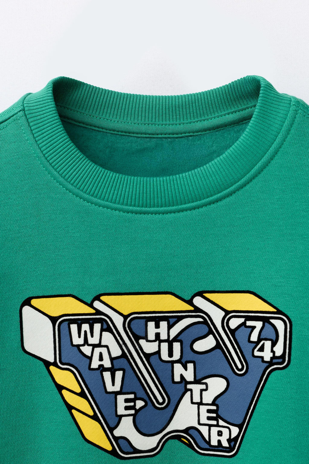 FLOCK PRINT SWEATSHIRT - Zara фото 3