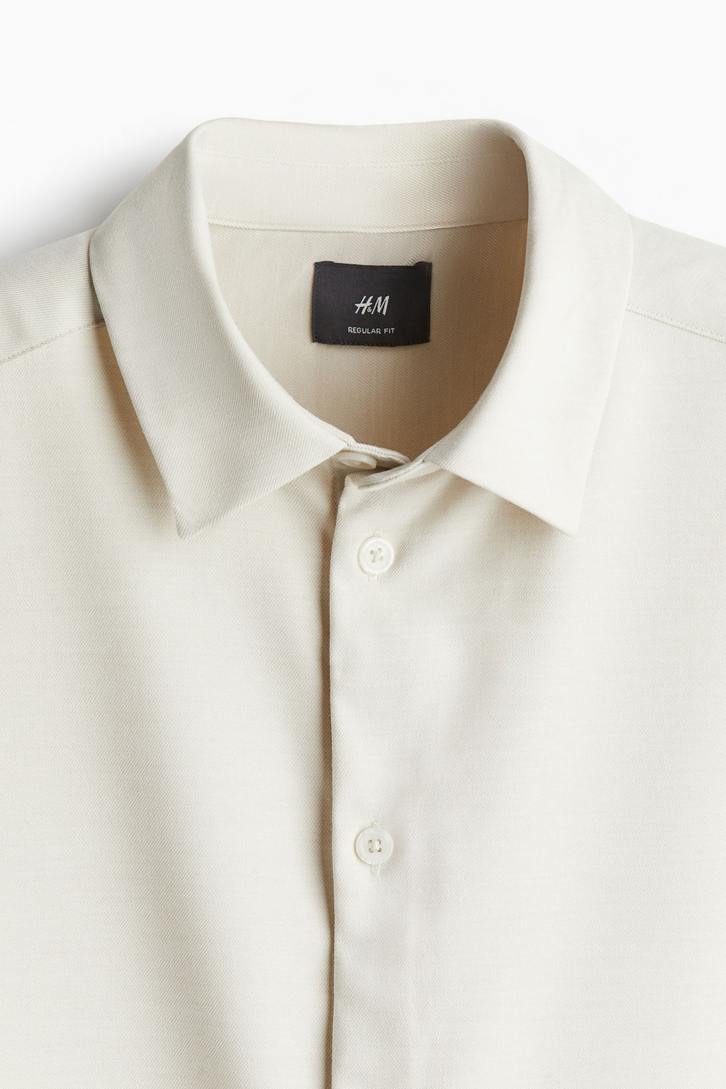 Camisa de sarga Regular Fit - H&m фото 7