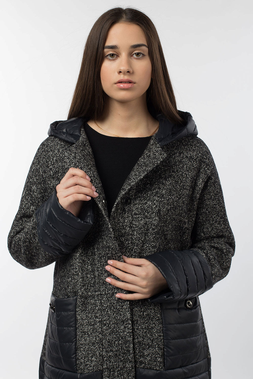 Пальто женское демисезонное - El podio фото 5