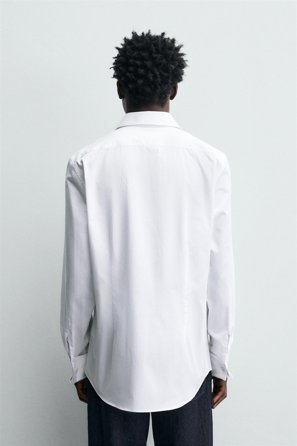 TEXTURED SHIRT WITH CUFFLINKS - Zara фото 11