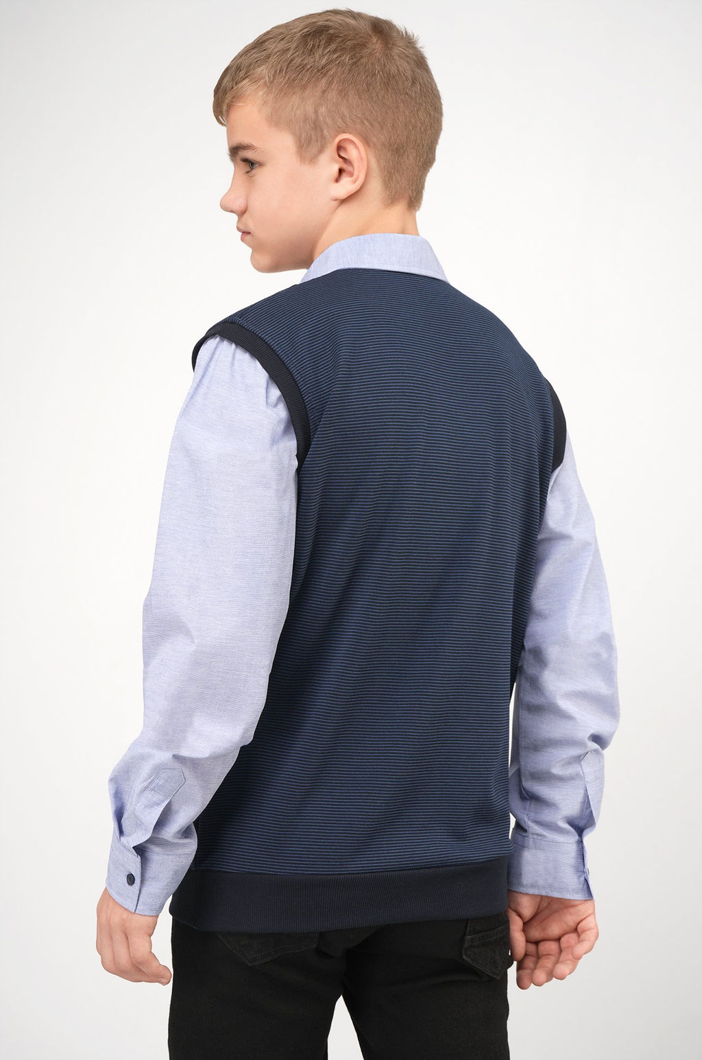 Джемпер-рубашка для мальчика Happyfox