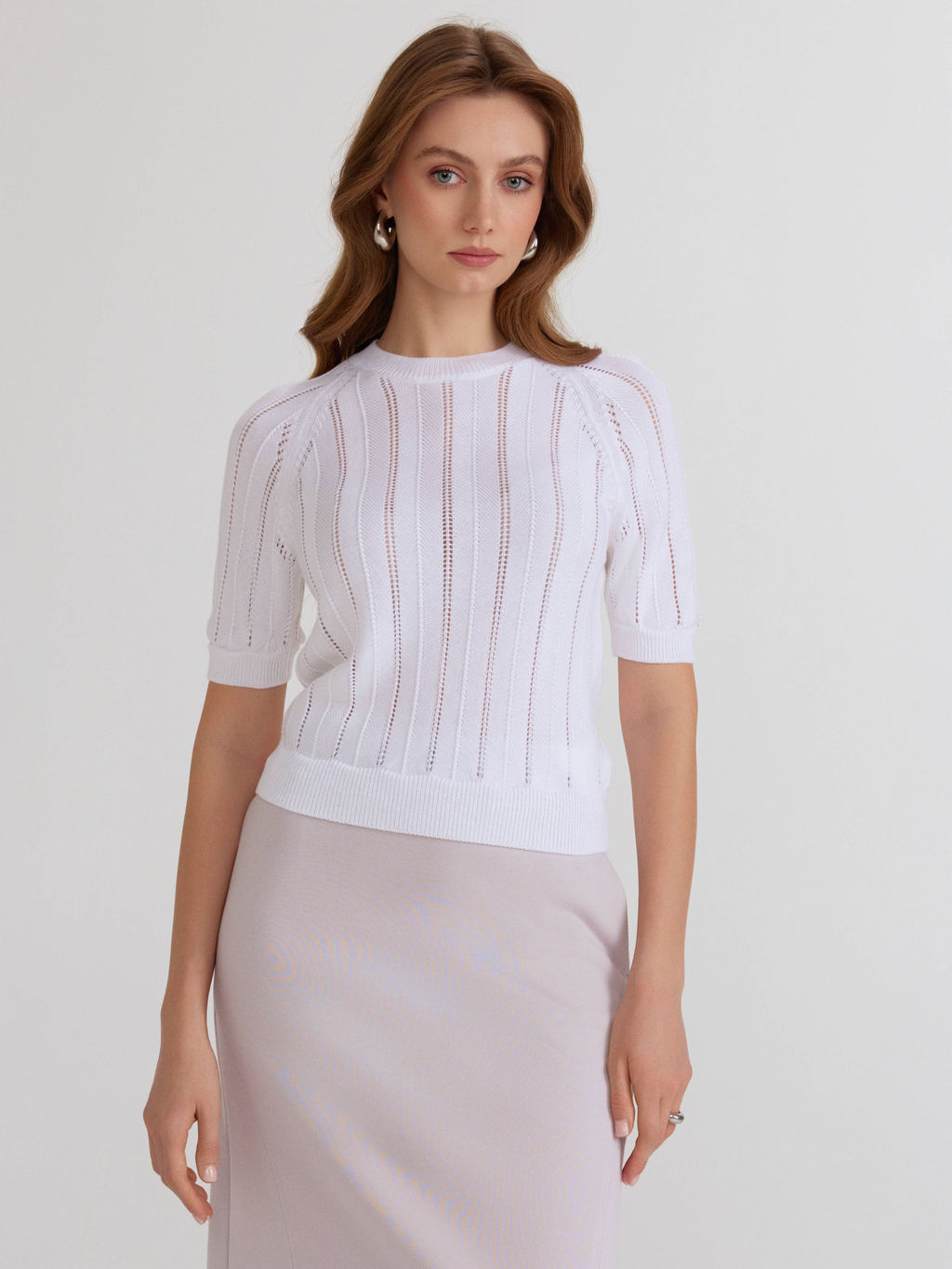 CONTE LDK2456 Джемпер женский white