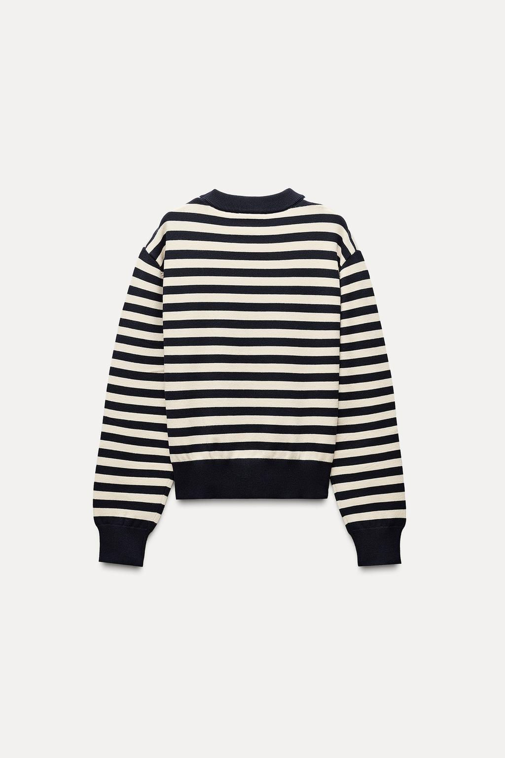 STRIPED KNIT JUMPER - Zara фото 4