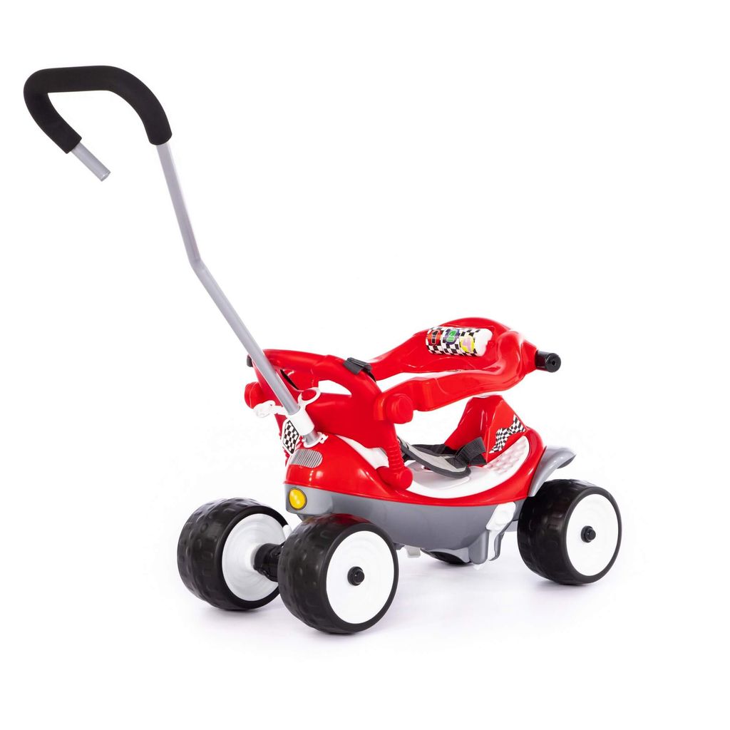 Каталка Трансформер №2 с игровой панелью, ручкой и ремешком - Полесье фото 4