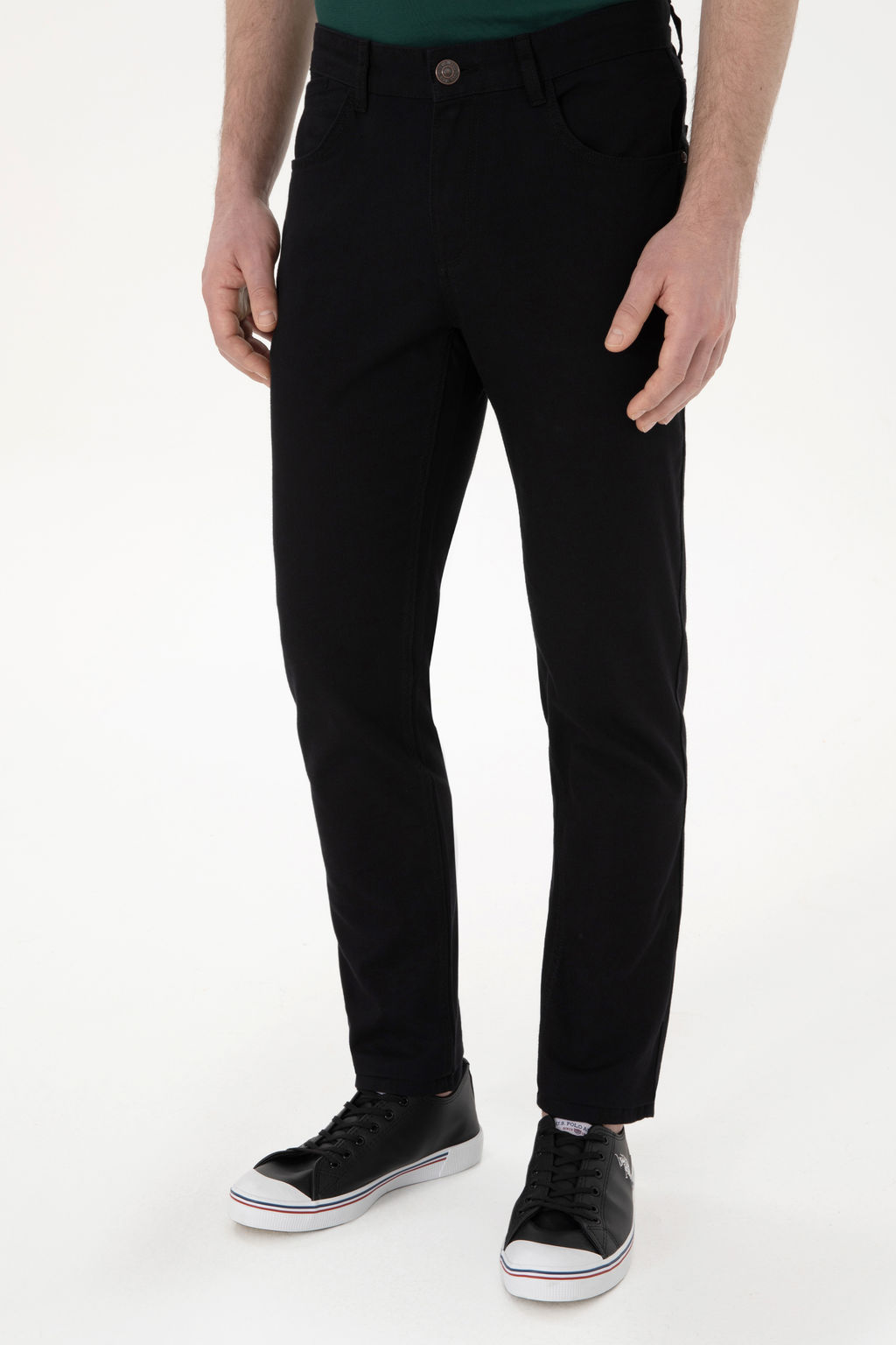 Erkek Siyah Kanvas Pantolon Sepette S_rpriz _ndirim - U.s. polo assn фото 7