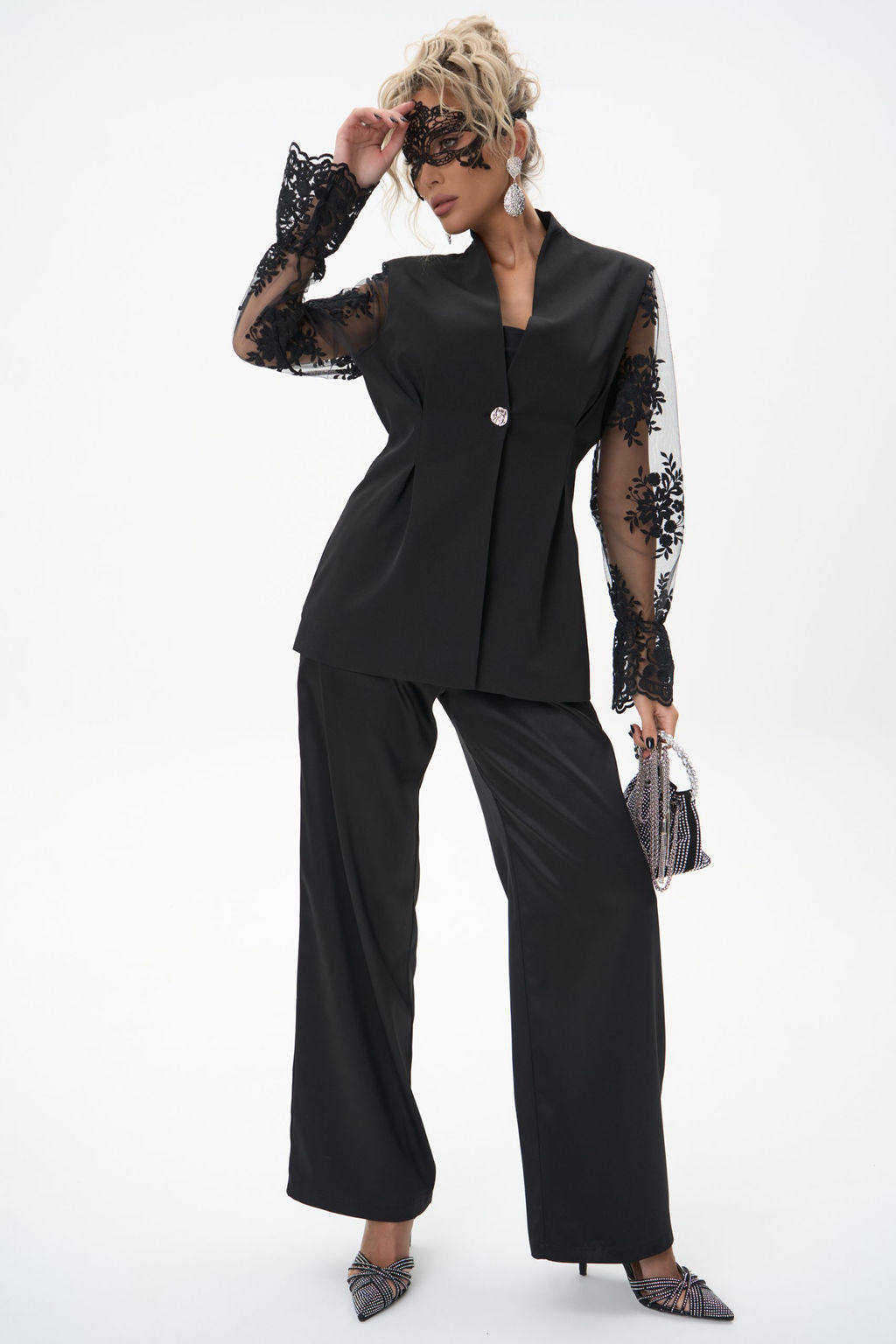 Пиджак Хейзел (чёрный) - Эльза фото 15