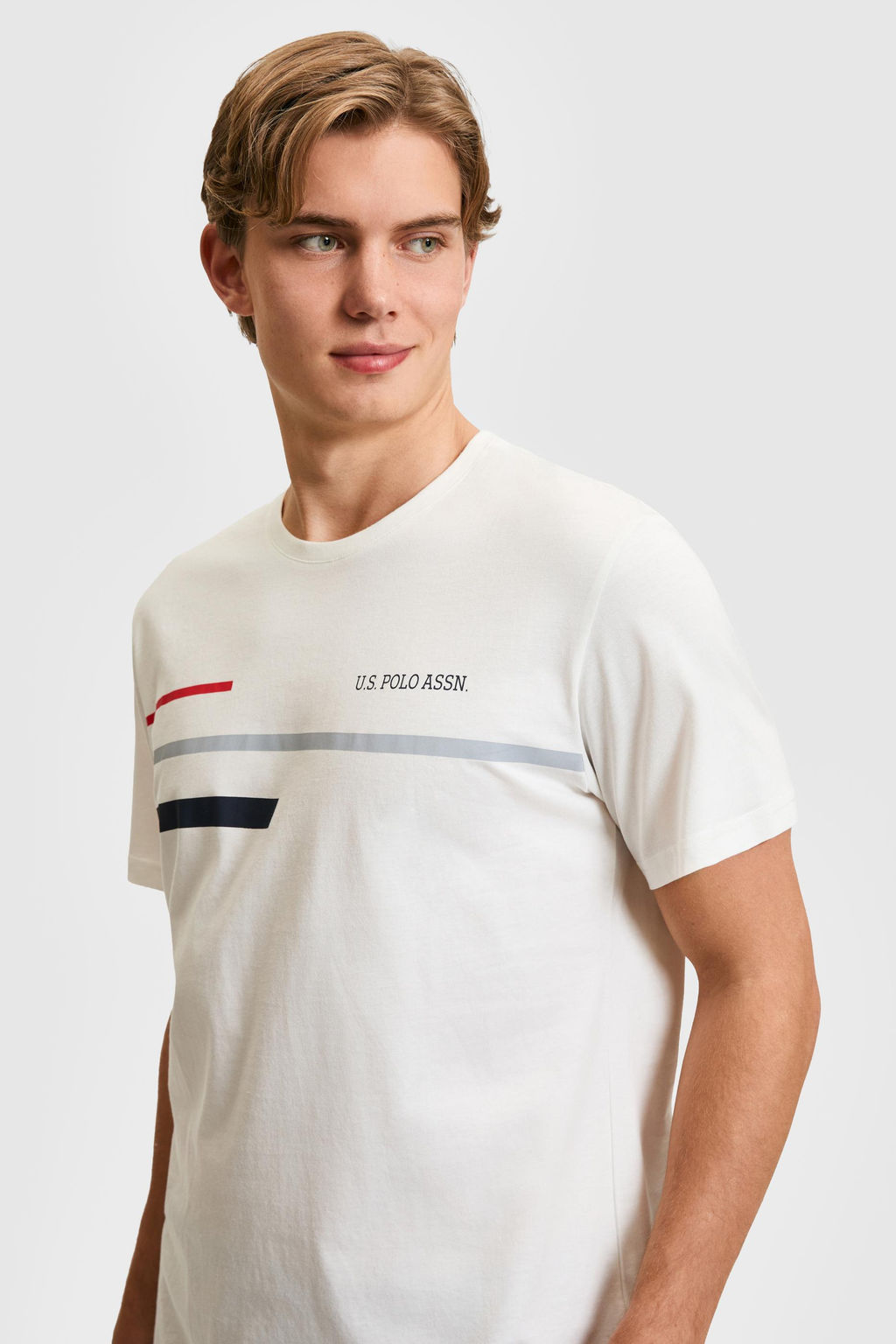Erkek Beyaz Pijama Tak_m_