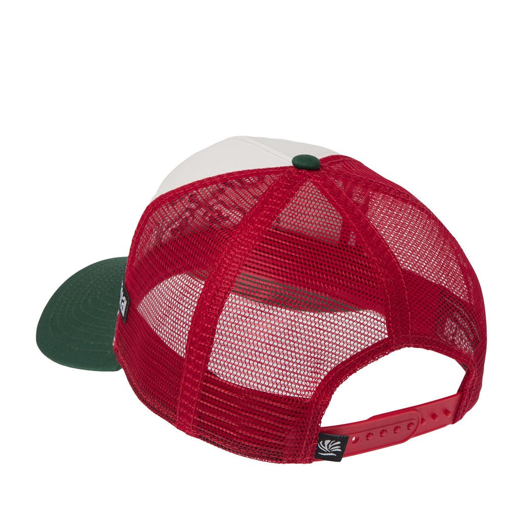 Бейсболка COASTAL арт. HFT Mexican Mustache (зеленый / белый) фото 2