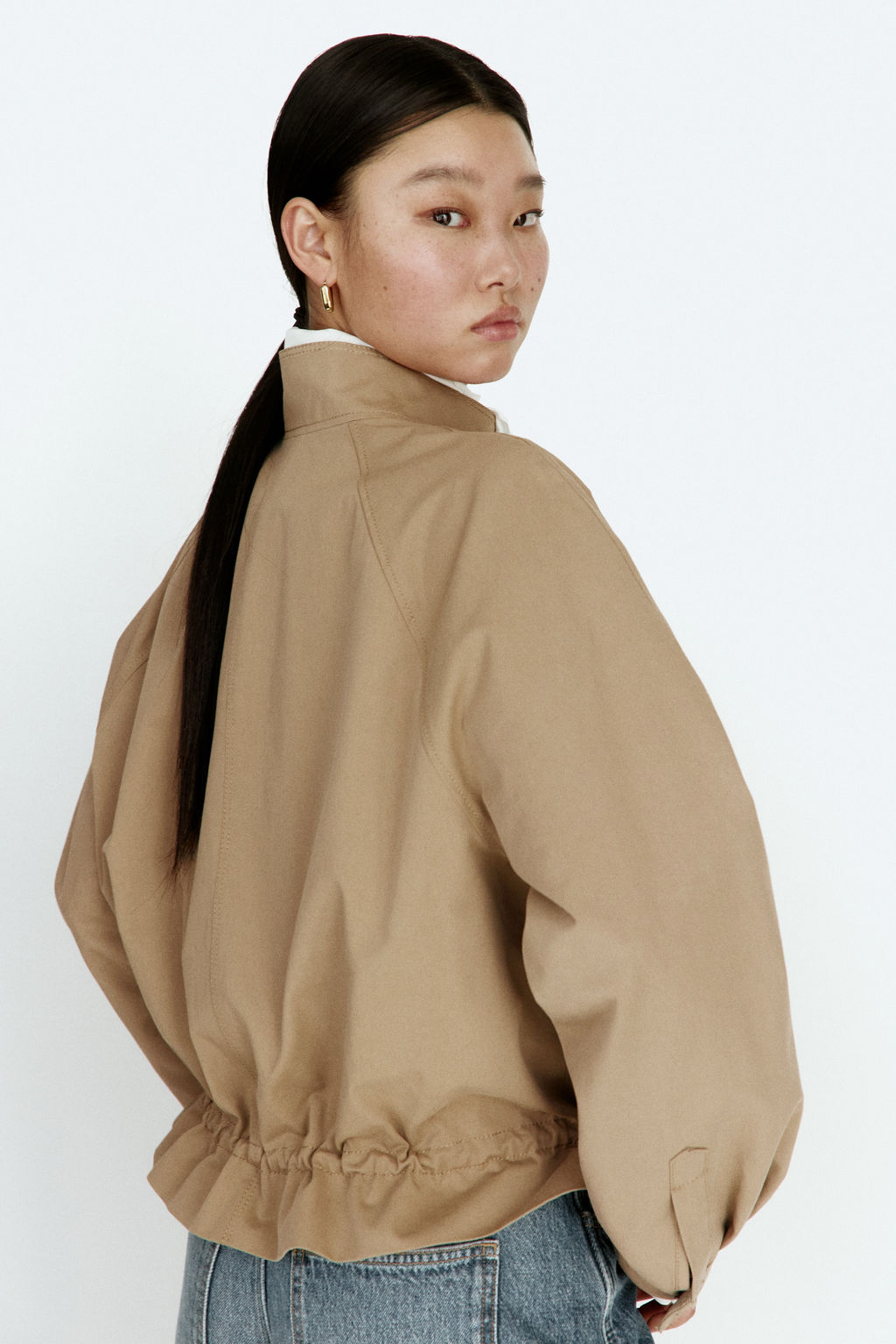 Chaqueta en sarga de algod?n - H&m фото 5