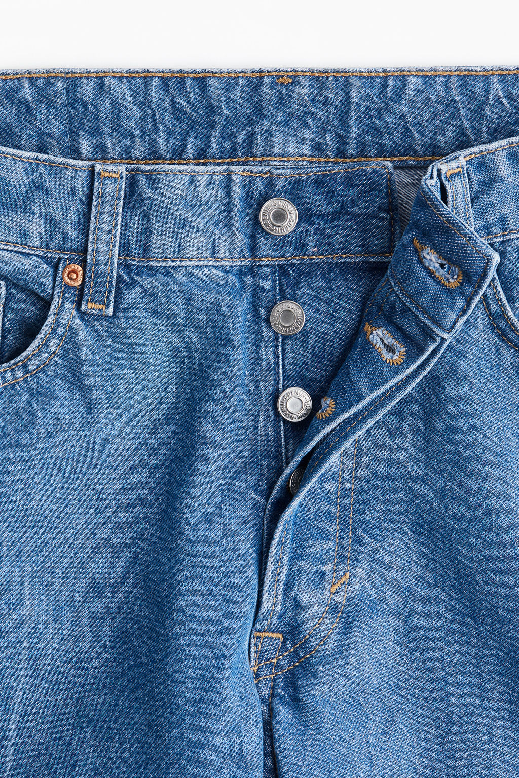 Straight Regular Jeans - H&m фото 7