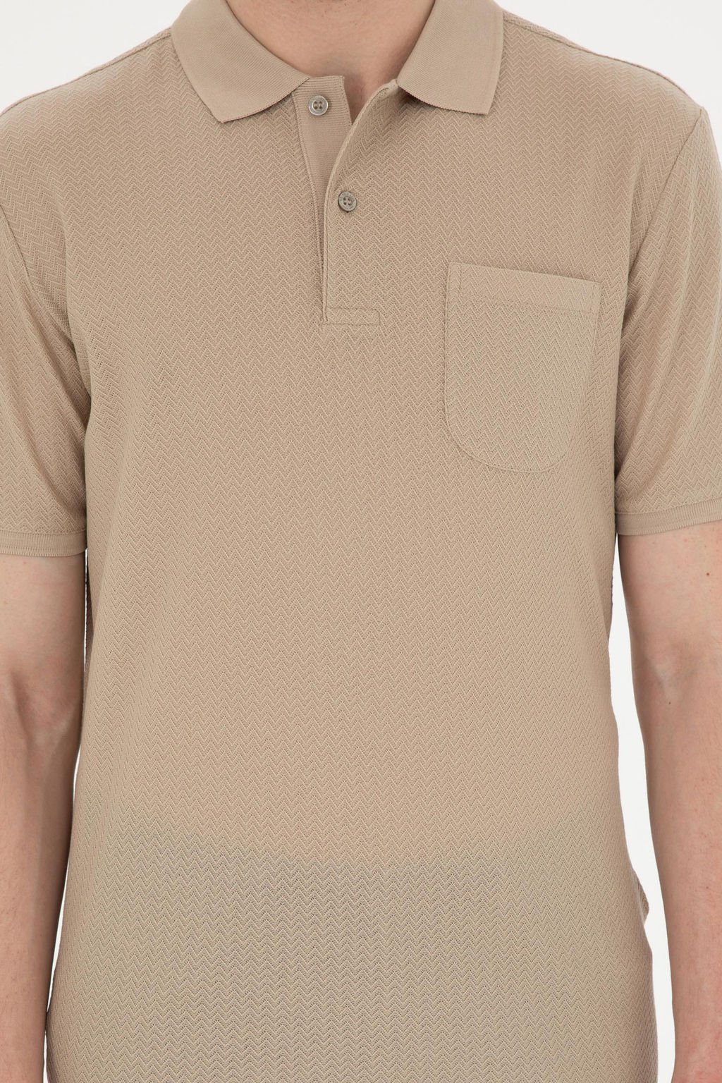 U. S. Polo Assn / Мужская футболка светло-хаки - U.s. polo assn фото 12