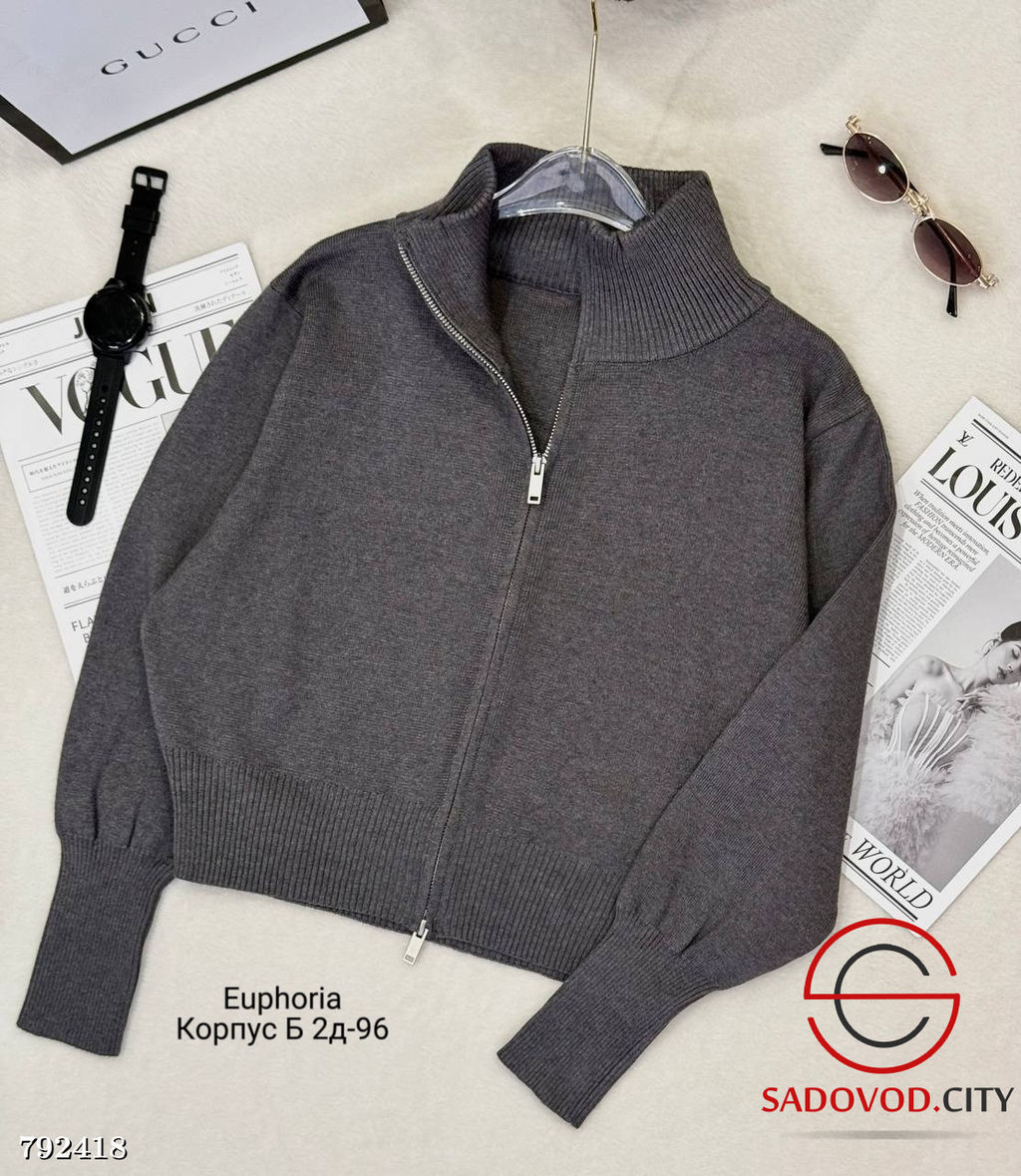 Кофта женская на молнии - Bruno фото 5