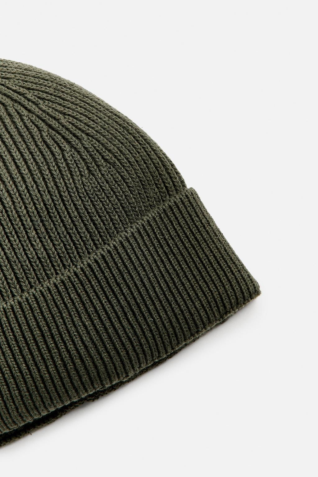 BASIC KNITTED BEANIE - Zara фото 9