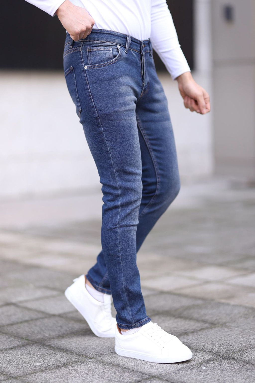 TRENDYOL MAN Antrasit Skinny T?rnakl? Jeans Kot Pantolon TMNAW25JE00013 - Trendyolmilla фото 36