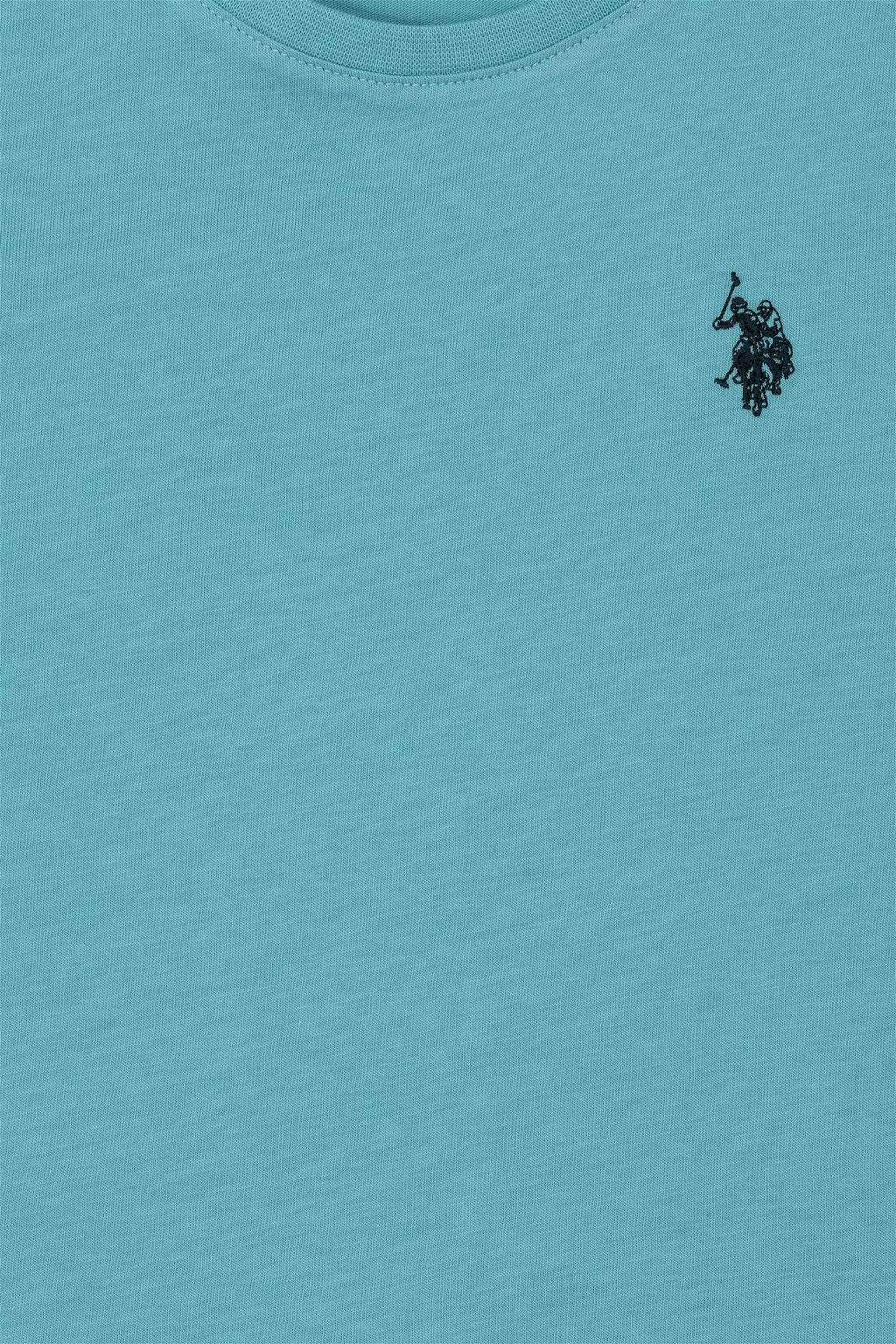 Детская мятная футболка с круглым вырезом Неожиданная скидка в корзине - U.s. polo assn фото 3