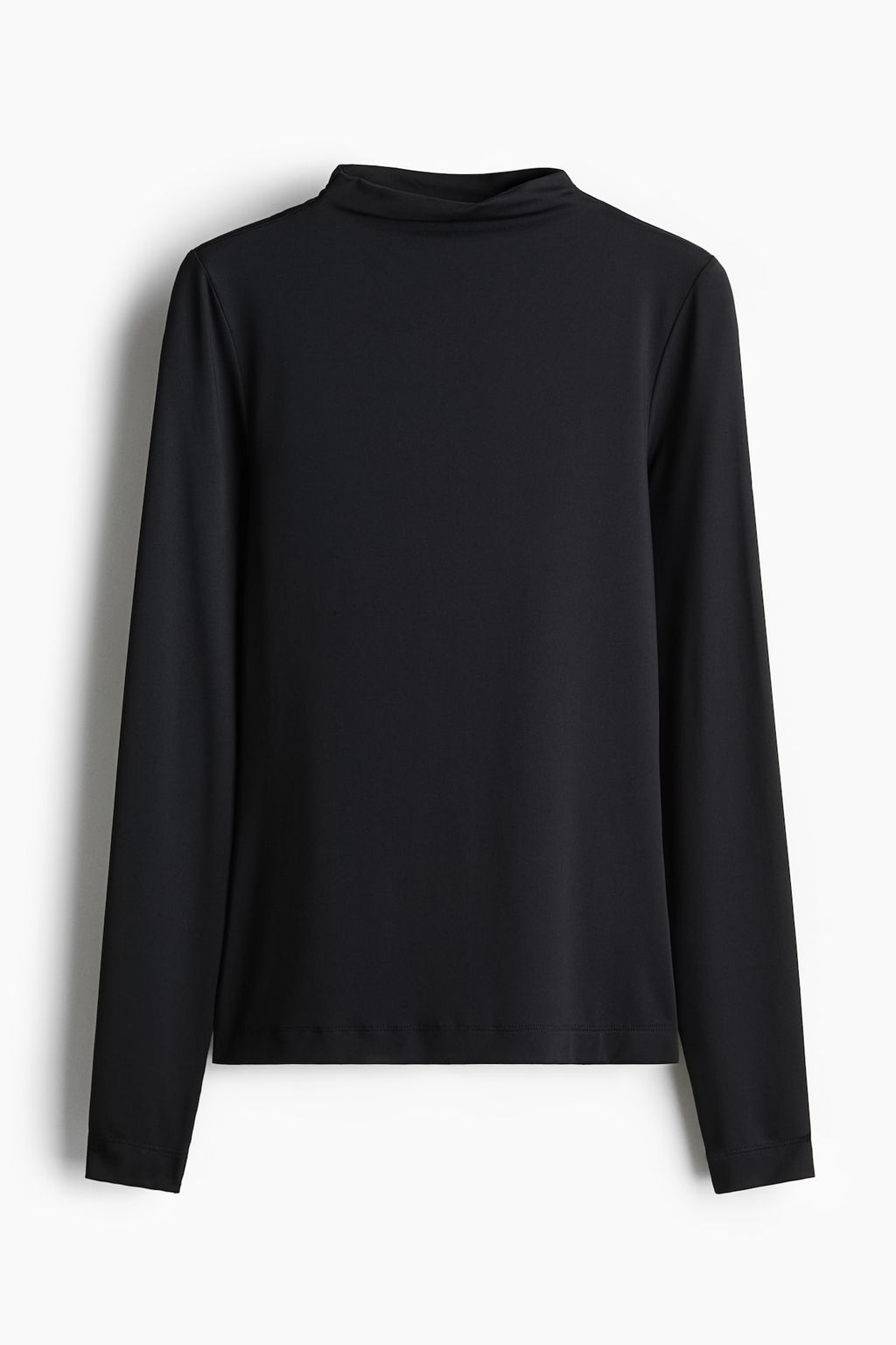 Top de microfibra con cuello perkins - H&m фото 6