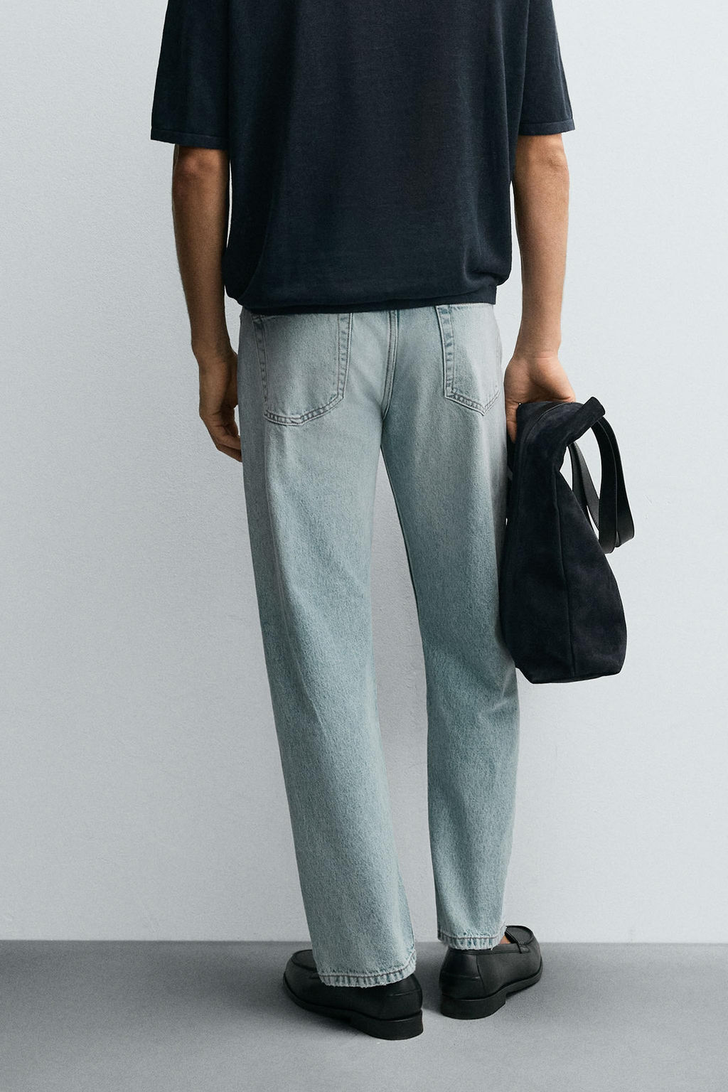 REGULAR STRAIGHT-LEG JEANS - Zara фото 26