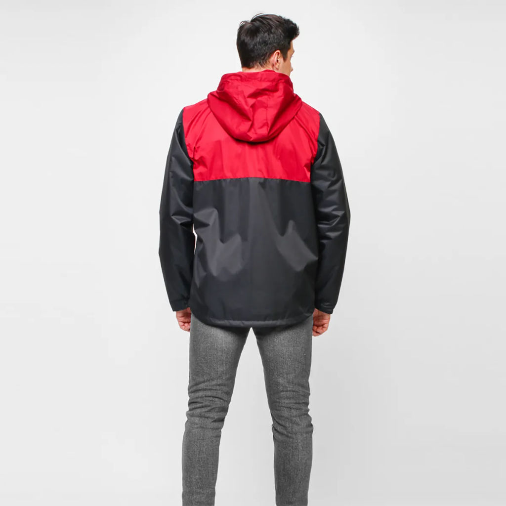 RODOS Куртка М-246 Чёрный/Бордовый