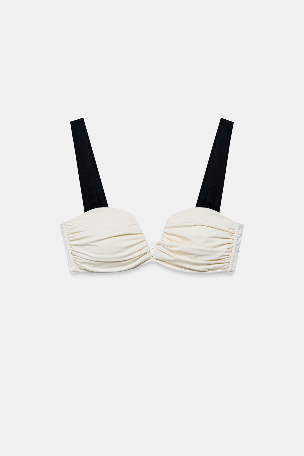 TOP BIKINI PLIEGUES CONTRASTE / Crudo - Zara фото 7