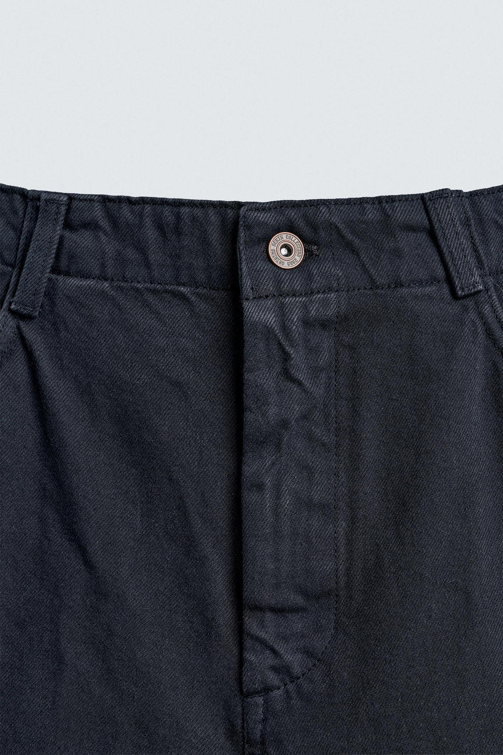PANTAL?N CARGO STRAIGHT FIT / Marino oscuro - Zara фото 10