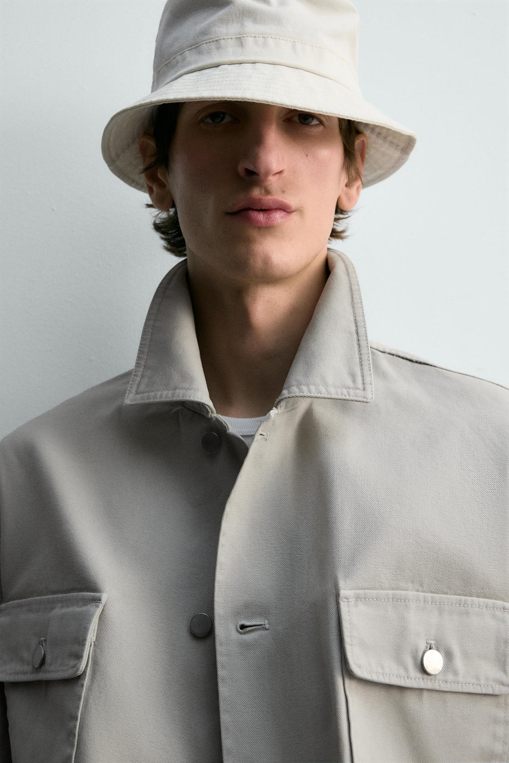 RELAXED FIT WASHED JACKET WITH POCKETS - Zara фото 15