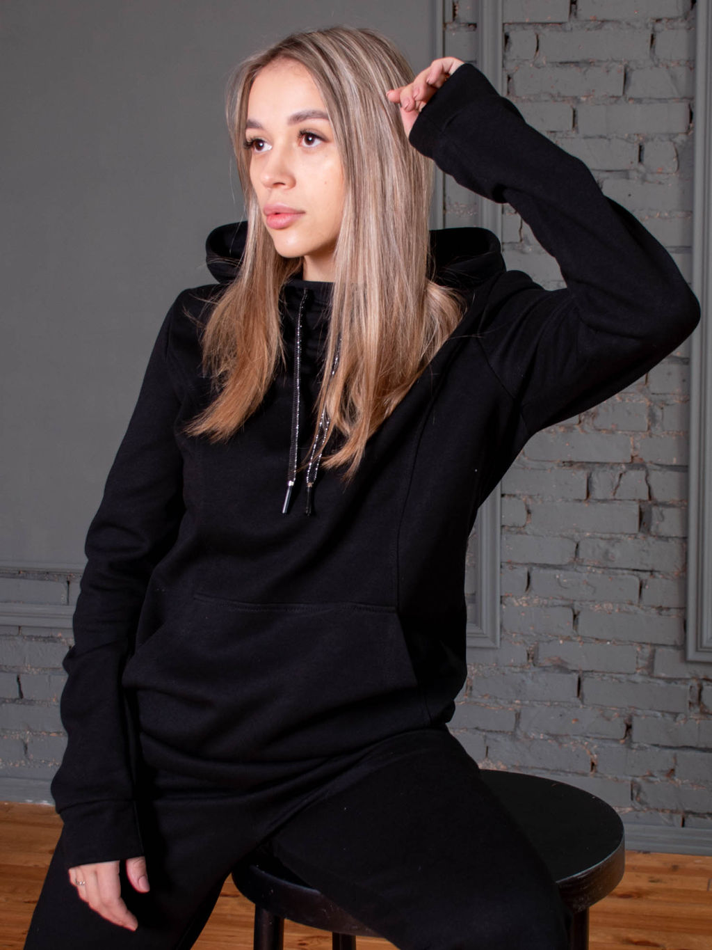 Женский Спортивный костюм женский С026 Черный от Спортсоло