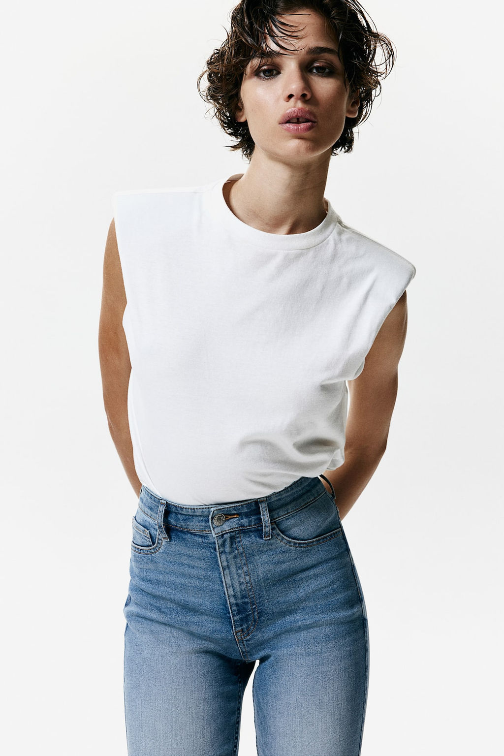 Ultra High Ankle Jeggings - H&m фото 8