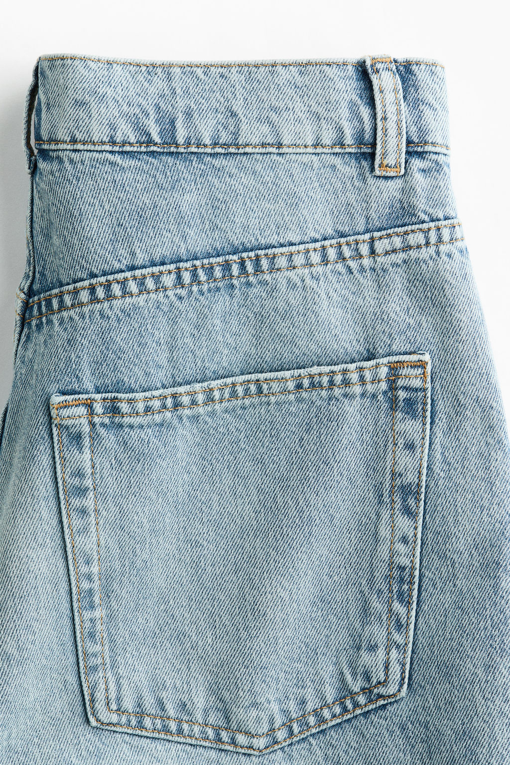 Straight Leg High Waist Jeans - H&m фото 3