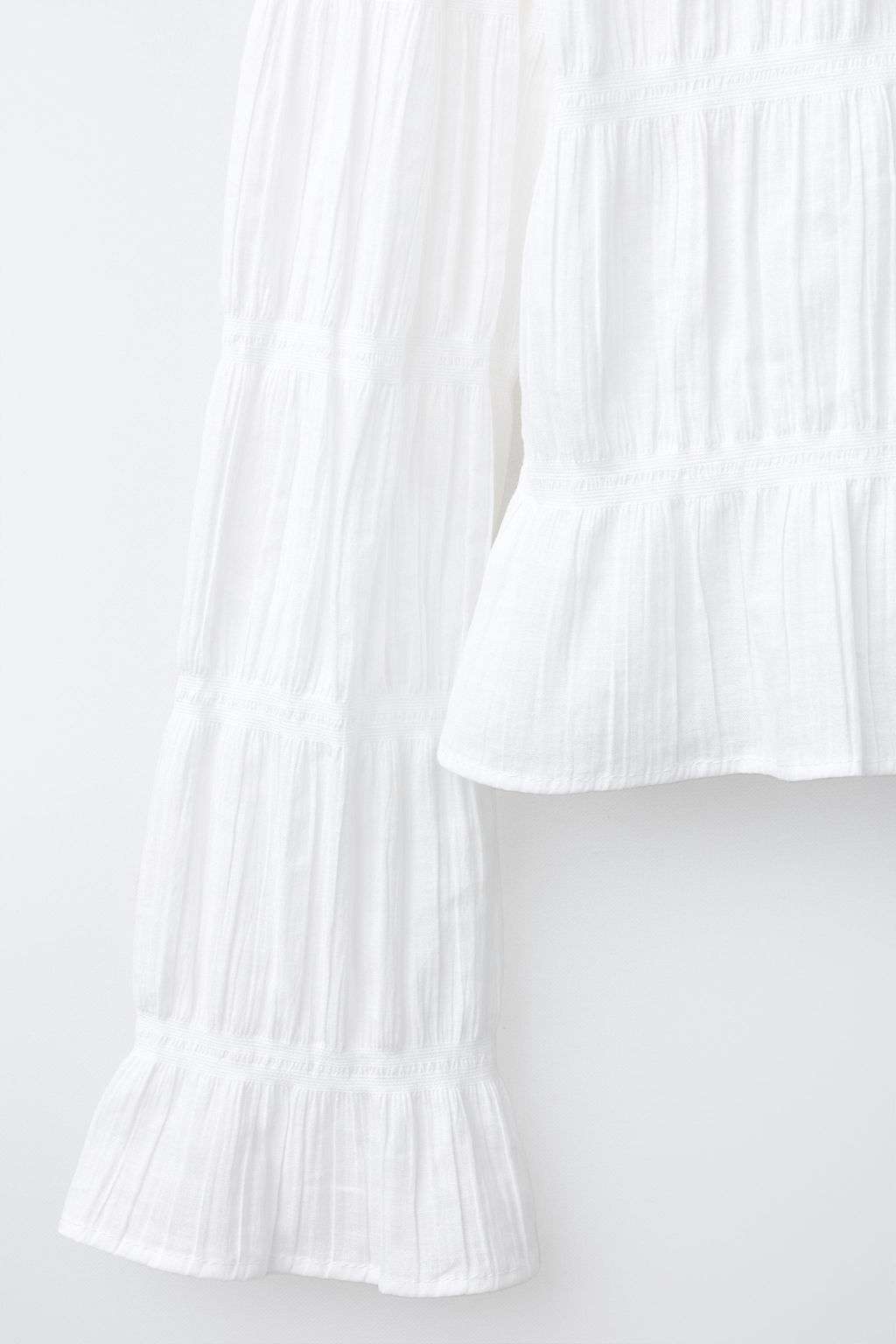 SHIRT WITH ELASTIC TRIMS - Zara фото 9