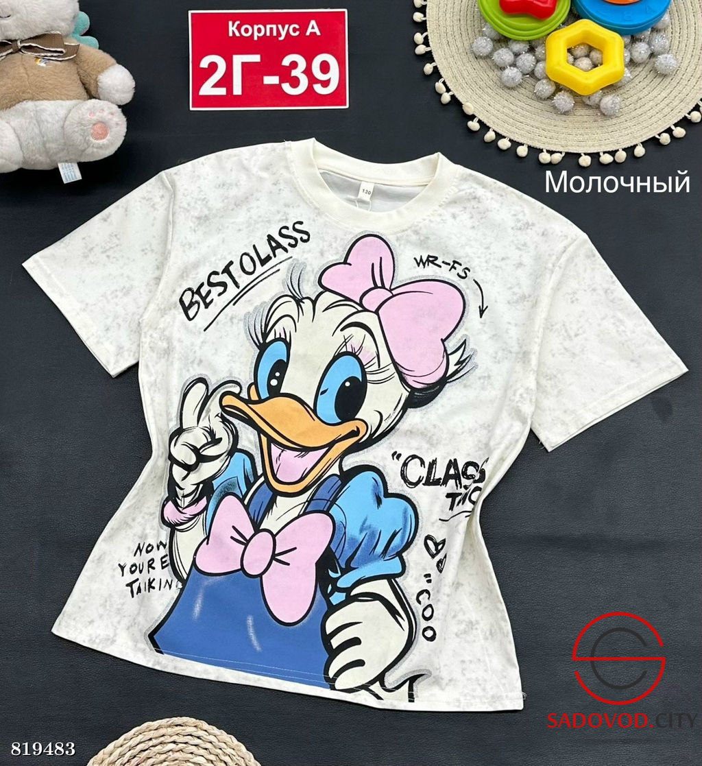 Футболка с рисунком для девочки