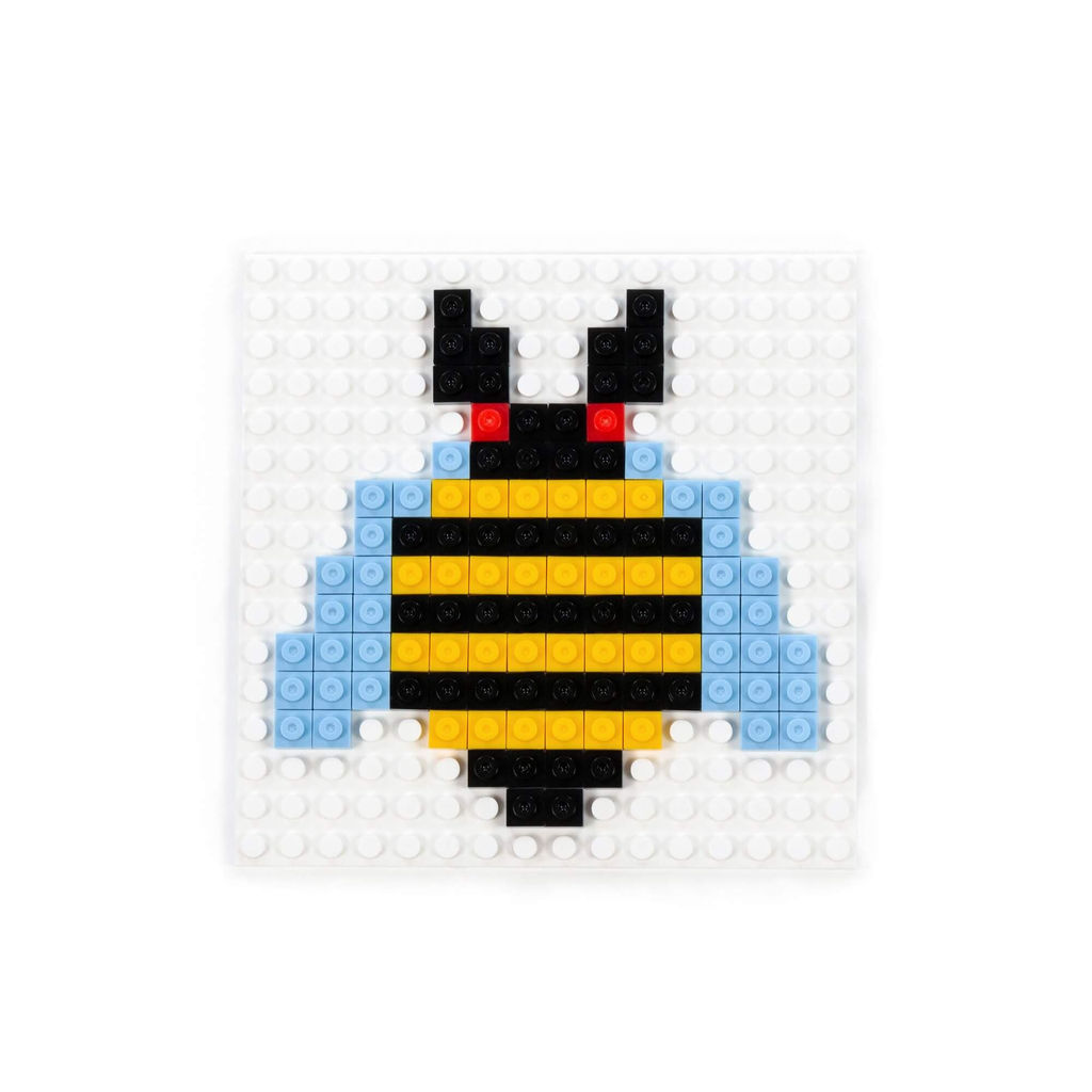 Конструктор Классик Мозаика №2 (насекомые) (350 элементов) (в пакете) - Полесье фото 3