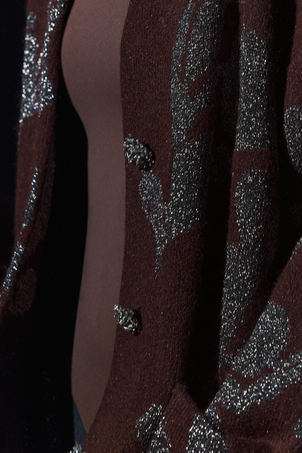 METALLIC KNIT COAT - Zara фото 4