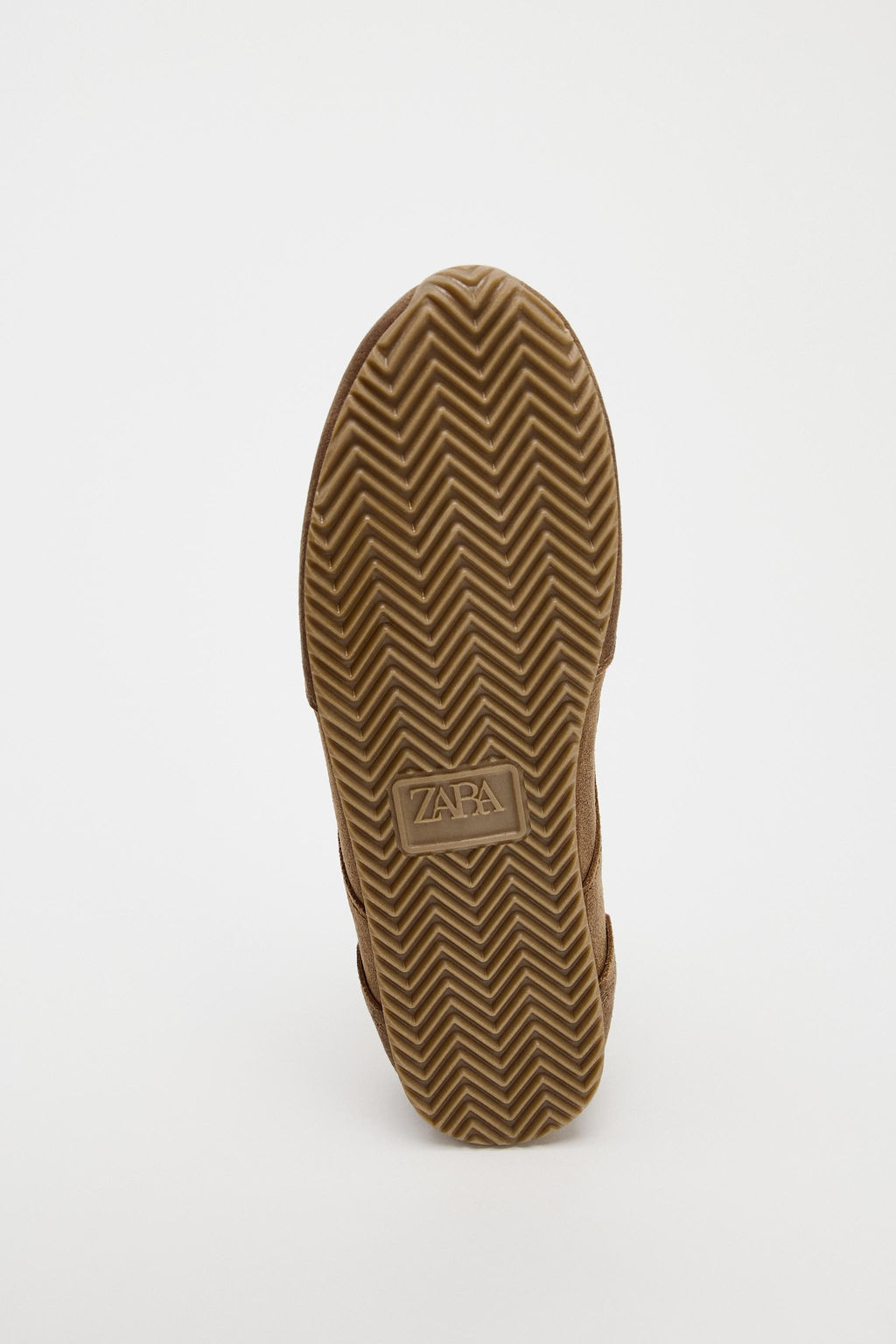 CONTRAST LEATHER TRAINERS