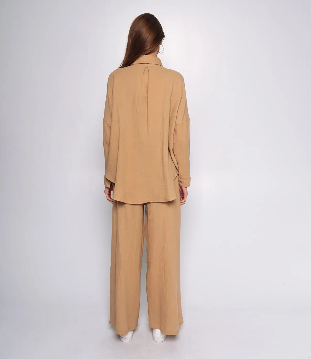 Костюм #КТ196 (1), бежевый