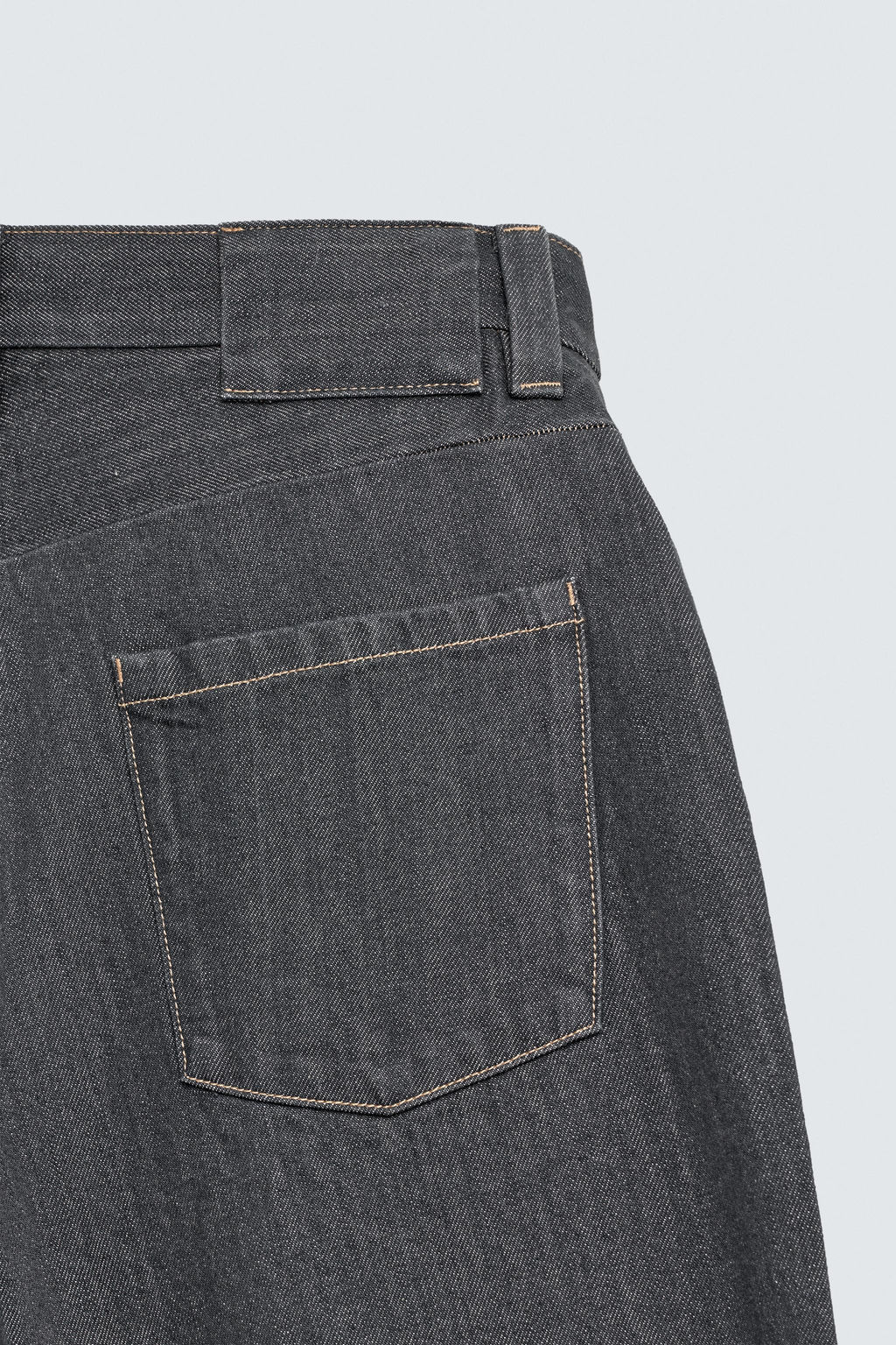 JEANS LOOSE FIT / Gris azul - Zara фото 10