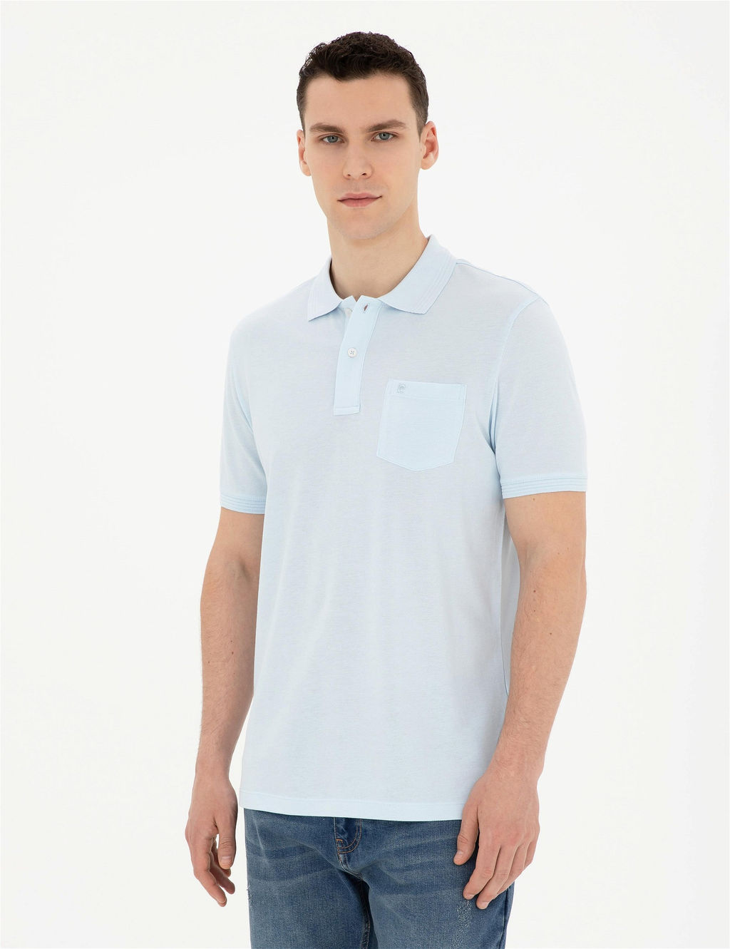 A__k Mavi Regular Fit Basic Ti__rt